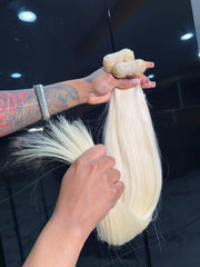 Raw hair 613 bundles