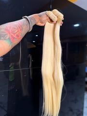 Raw hair 613 bundles