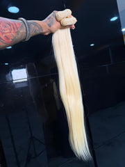 Raw hair 613 bundles